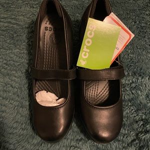 Crocs Size 10 Mary Jane Wedge